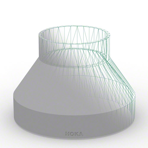 PP-EL-s Reduzierung mit Muffen, elektrisch leitf&auml;hig